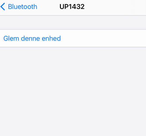 Glem denne enhed